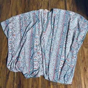 Colorful Tribal Kimono Robe Jacket